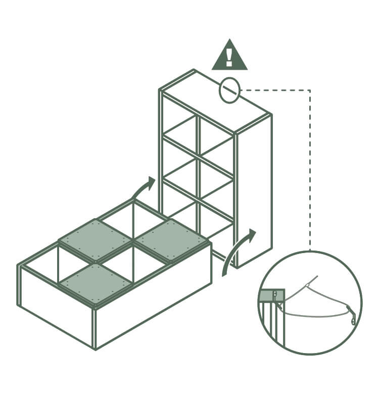 Secure to wall