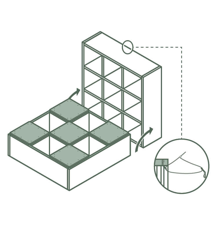 Secure to wall