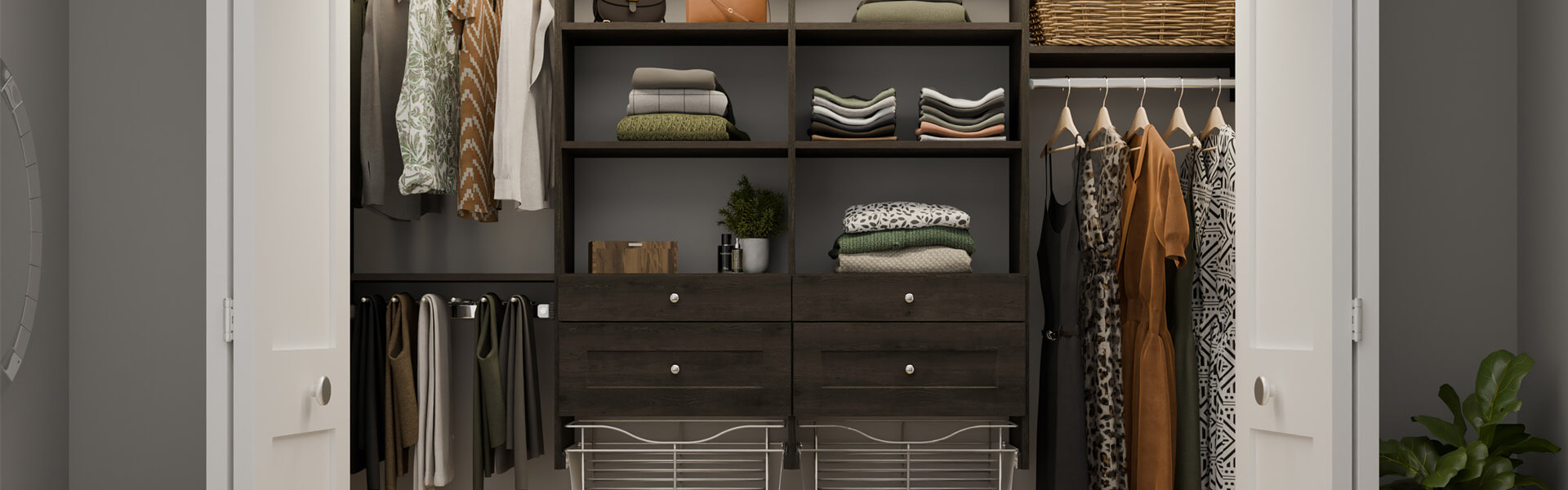Dakota Charcoal Closet