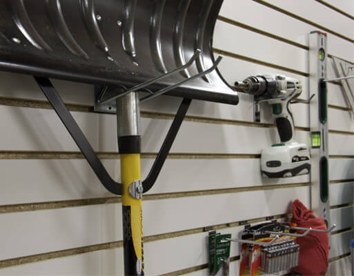 Dakota slatwall garage storage