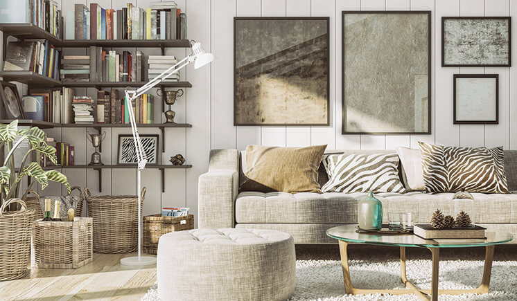Dakota Shiplap Matte Cottage Scene