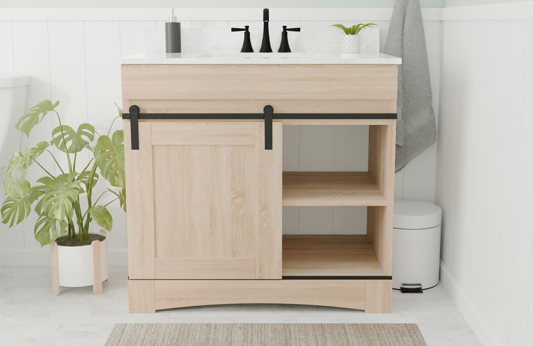 Coastal Oak Dakota Vanity