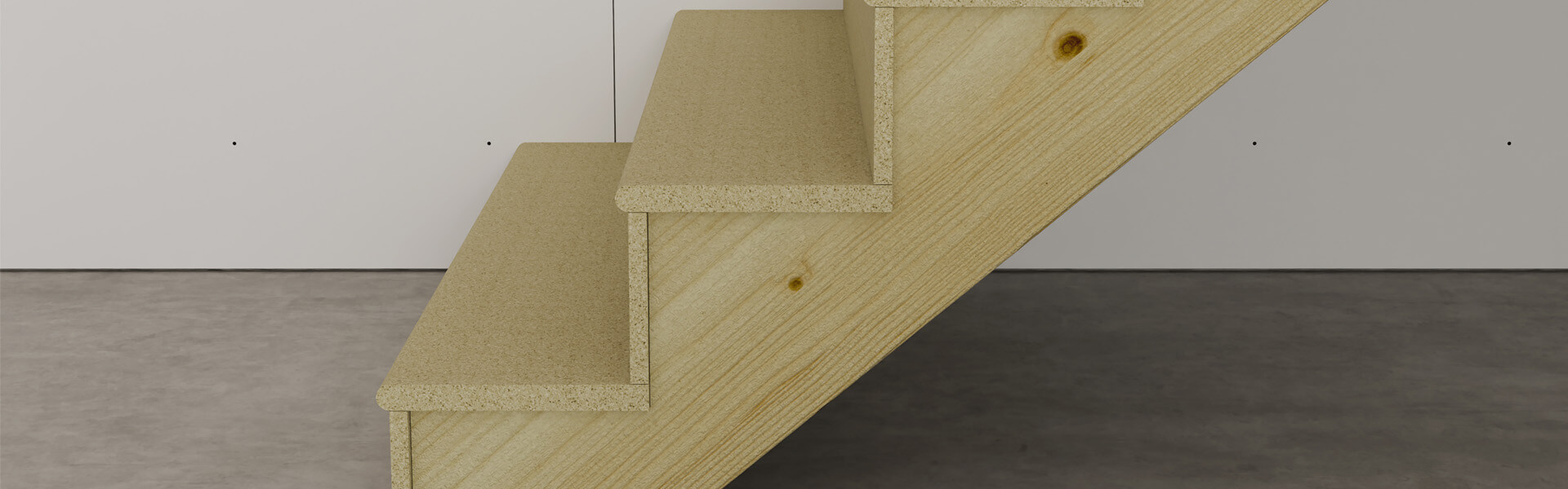 Unfinished Stair Scene